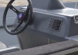 Stuur console Motocraft | Aluminium visboot