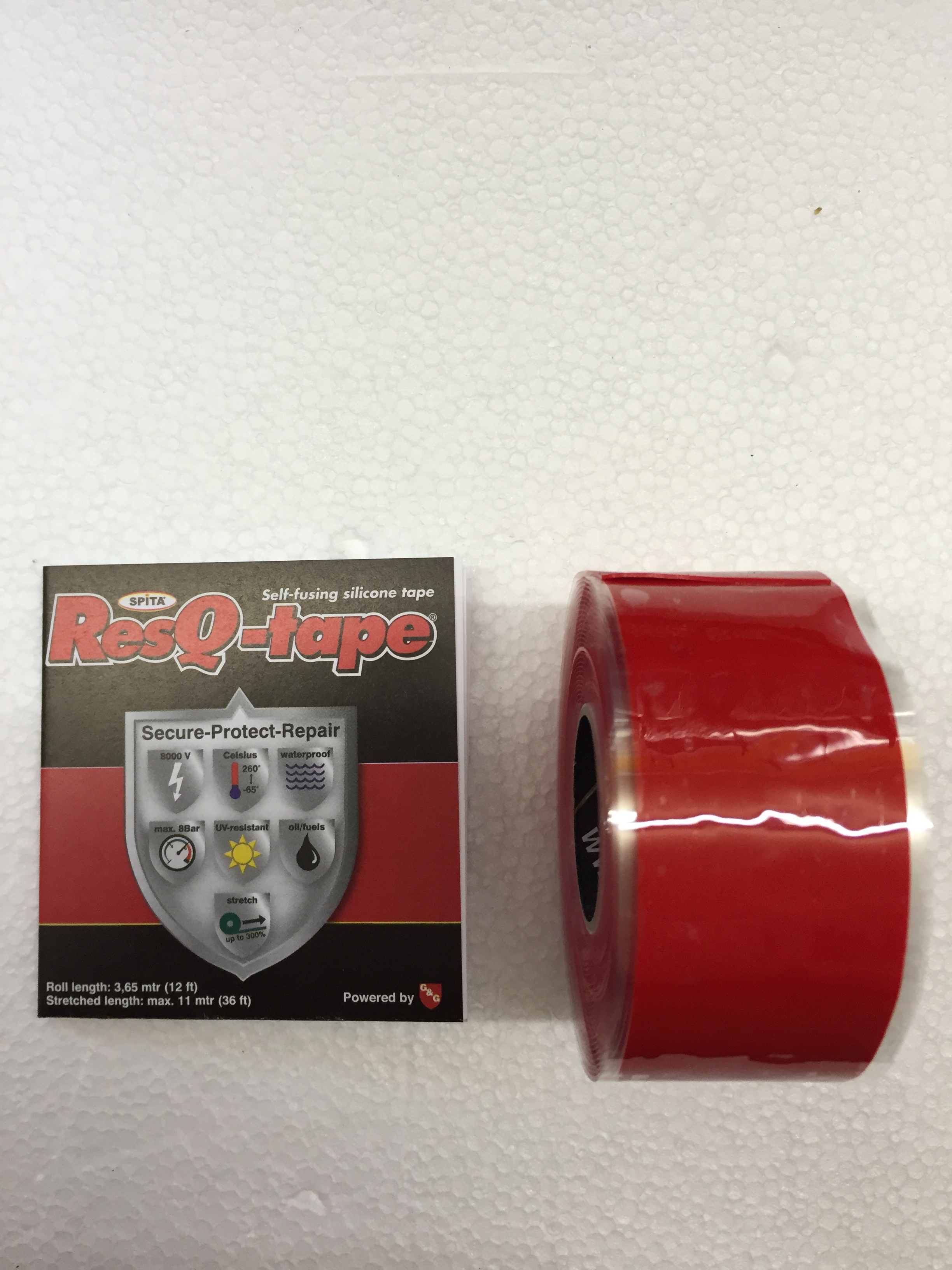 ResQ tape rood 1