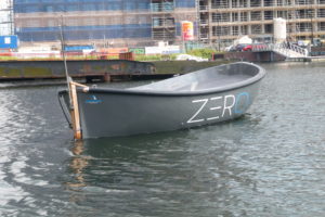 ZERO elektrische reddingssloep Amsterdam jachtbouw