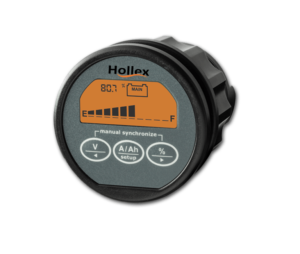 Hollex batterij indicator